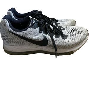 Nike All Out Zoom Running Shoe Black White 889122-100 Women's Sz 9.5